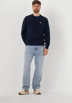 lichtblauwe tommy jeans straight leg jeans otis regular bi0112