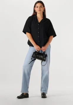 lichtblauwe tommy jeans straight leg jeans layla hr slim str bi0112 co