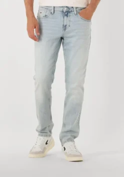 lichtblauwe tommy jeans slim fit jeans scanton slim bi5115