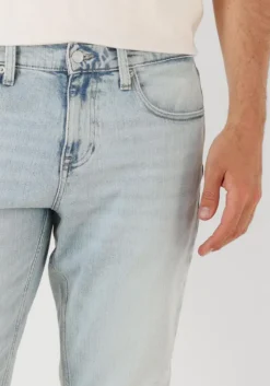 lichtblauwe tommy jeans slim fit jeans scanton slim bi5115