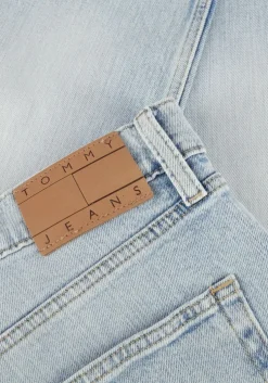 lichtblauwe tommy jeans slim fit jeans scanton slim bi5115