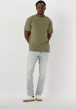 lichtblauwe tommy jeans slim fit jeans scanton slim bi5115