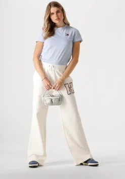 lichtblauwe tommy jeans t-shirt tjw reg badge tee