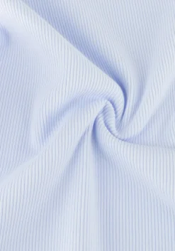 lichtblauwe tommy jeans t-shirt tjw slim essential rib ss ext