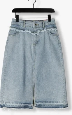 lichtblauwe vingino midirok doris