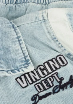 lichtblauwe vingino spijkerjas figo