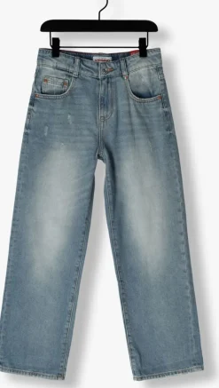 lichtblauwe vingino straight leg jeans gino