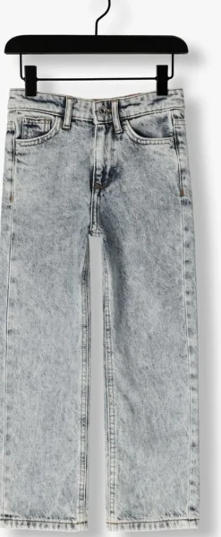 lichtblauwe vingino straight leg jeans cato heart