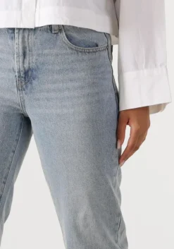 lichtblauwe withblack mom jeans wblbrooke mw boyfriend jeans