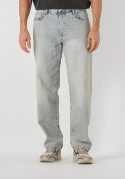 lichtblauwe woodbird straight leg jeans wbleroy dawn jeans