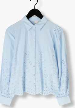 lichtblauwe y.a.s. blouses yasluma ls shirt s. noos
