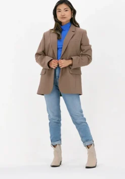 lichtblauwe y.a.s. straight leg jeans yaszeo mw gf ankle jeansd