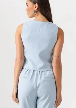 lichtblauwe ydence gilet gilet kaia