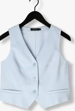 lichtblauwe ydence gilet gilet kaia