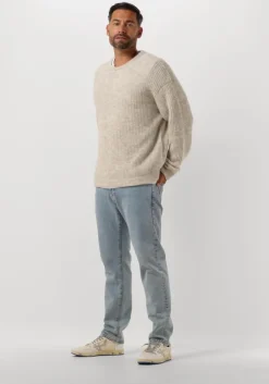 lichtgrijze american vintage trui east h