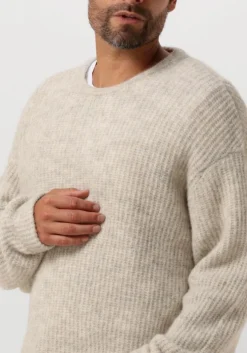 lichtgrijze american vintage trui east h