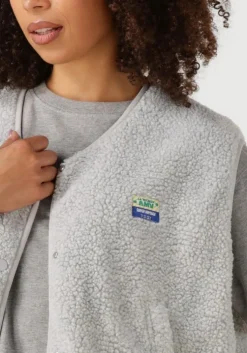 lichtgrijze american vintage gilet hoktown