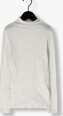 lichtgrijze american vintage coltrui massachusetts