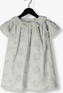 lichtgrijze baje studio mini jurk lousa