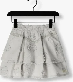 lichtgrijze baje studio minirok fe