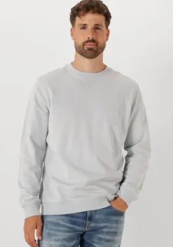 lichtgrijze boss orange sweater westart 10234591 02