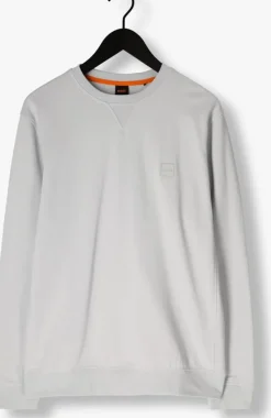 lichtgrijze boss orange sweater westart 10234591 02