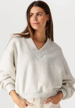 lichtgrijze by-bar sweater momo sweater