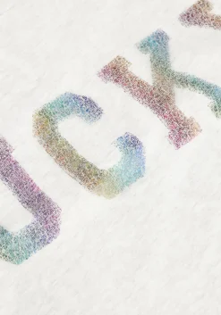 lichtgrijze by-bar t-shirt thelma lucky rainbow top