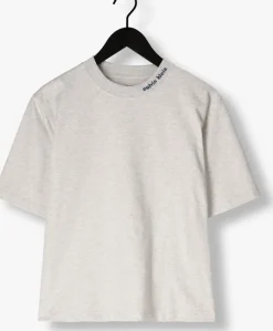 lichtgrijze calvin klein t-shirt a-cooling jersey relaxed tee