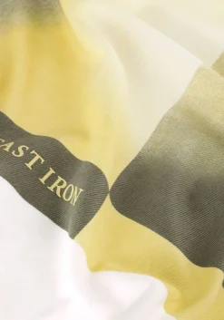 lichtgrijze cast iron t-shirt short sleeve r-neck regular fit twill