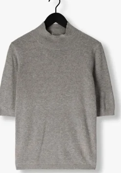 lichtgrijze circle of trust tops & t-shirts jackie top