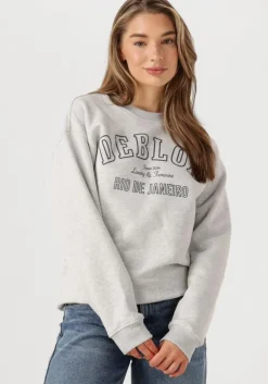 lichtgrijze deblon sports sweater cecile