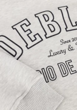 lichtgrijze deblon sports sweater cecile