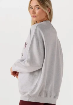 lichtgrijze deblon sports sweater lilou sweater