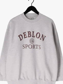lichtgrijze deblon sports sweater lilou sweater