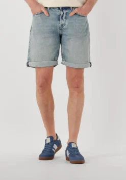 lichtgrijze dstrezzed shorts gent d shorts - chefs favorite blue