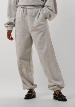 lichtgrijze edited joggingbroek una sweatpants