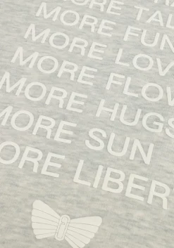 lichtgrijze frankie & liberty trui renske sweatshirt