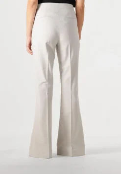 lichtgrijze gestuz flared broek dagnygz hw pants
