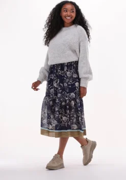 lichtgrijze gestuz trui diankagz pullover