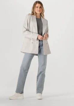 lichtgrijze josh v blazer dillen