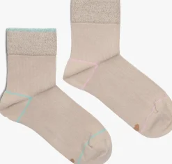 lichtgrijze marcmarcs sokken bernice 2-pack