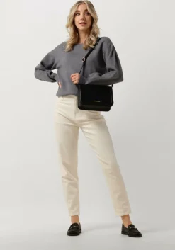 lichtgrijze minus trui lupi knit pullover