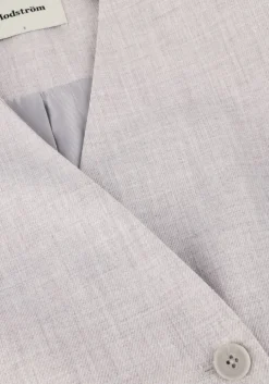 lichtgrijze modström blazer heartmd fitted blazer