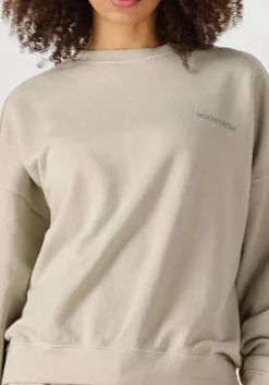 lichtgrijze modström sweater niarn sweat