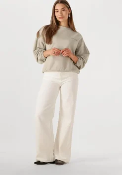 lichtgrijze modström sweater niarn sweat