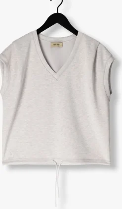 lichtgrijze mos mosh t-shirt nadi