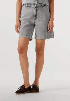 lichtgrijze my essential wardrobe shorts malomw 143 shorts
