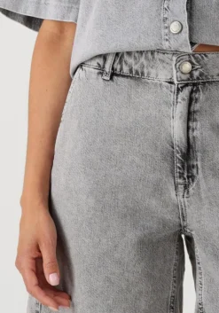 lichtgrijze my essential wardrobe shorts malomw 143 shorts