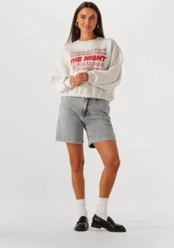 lichtgrijze my essential wardrobe shorts malomw 143 shorts